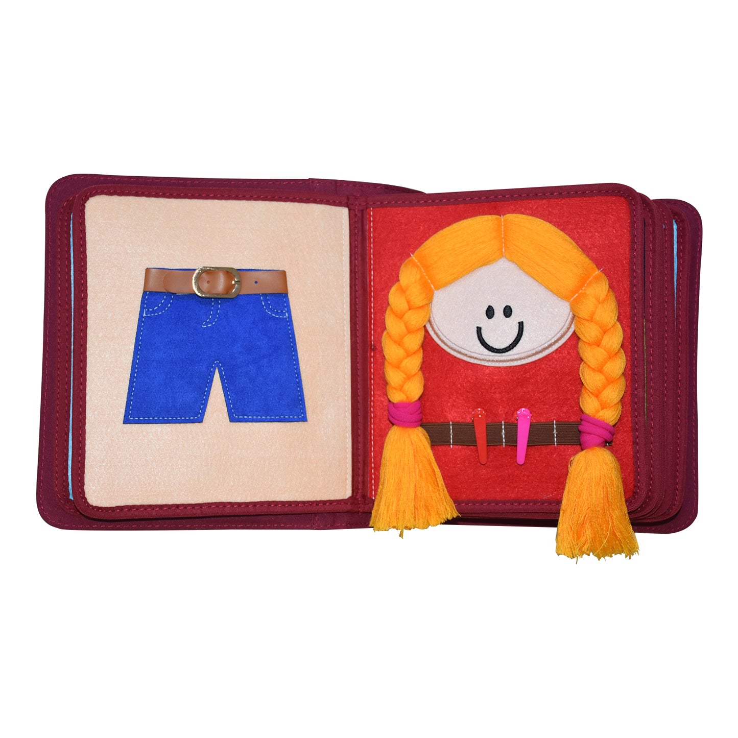 Quiet Book Erleuchtung inkl. Rucksack (blue)