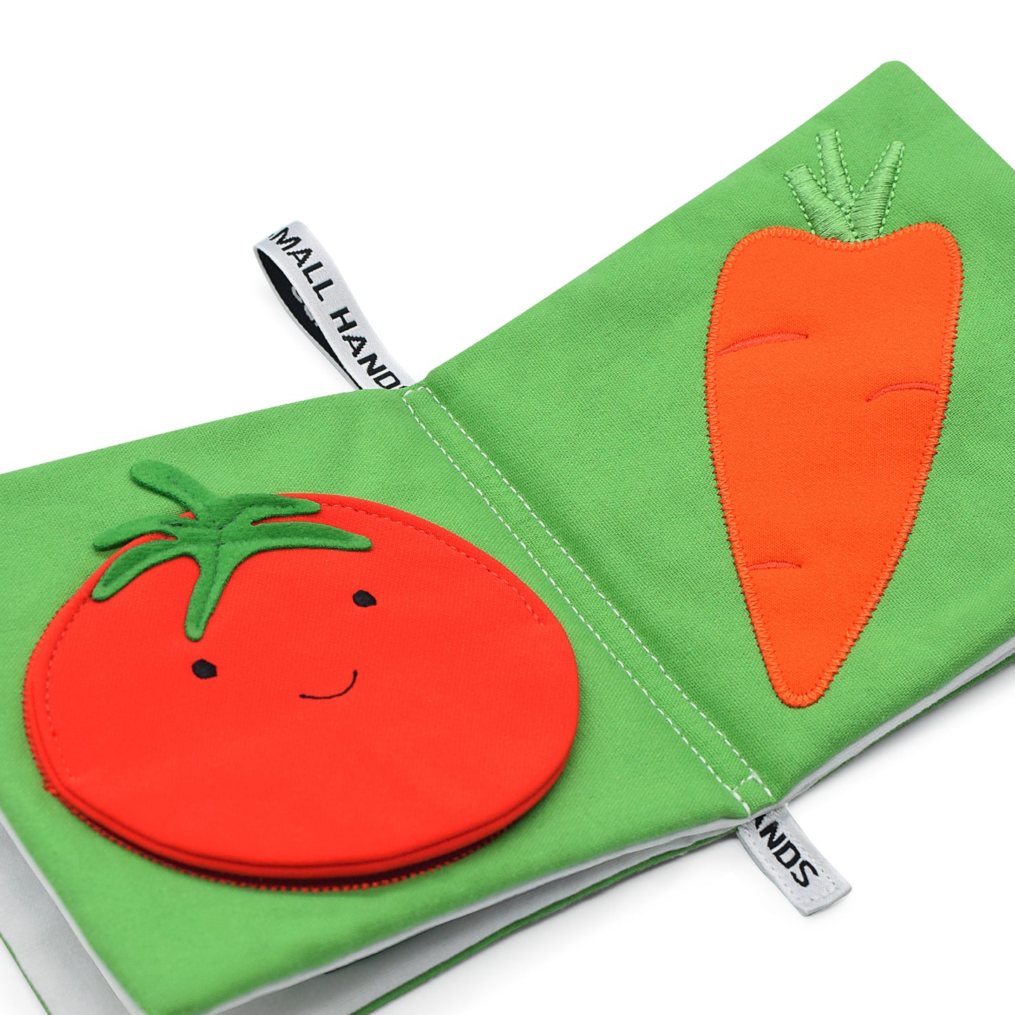 Fühlbuch 0-12 Monate - Small Hands Gemüse