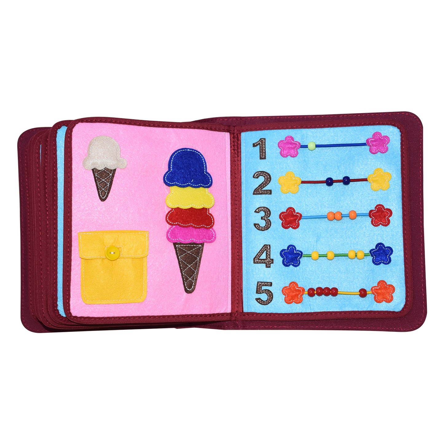 Quiet Book Erleuchtung inkl. Rucksack (blue)