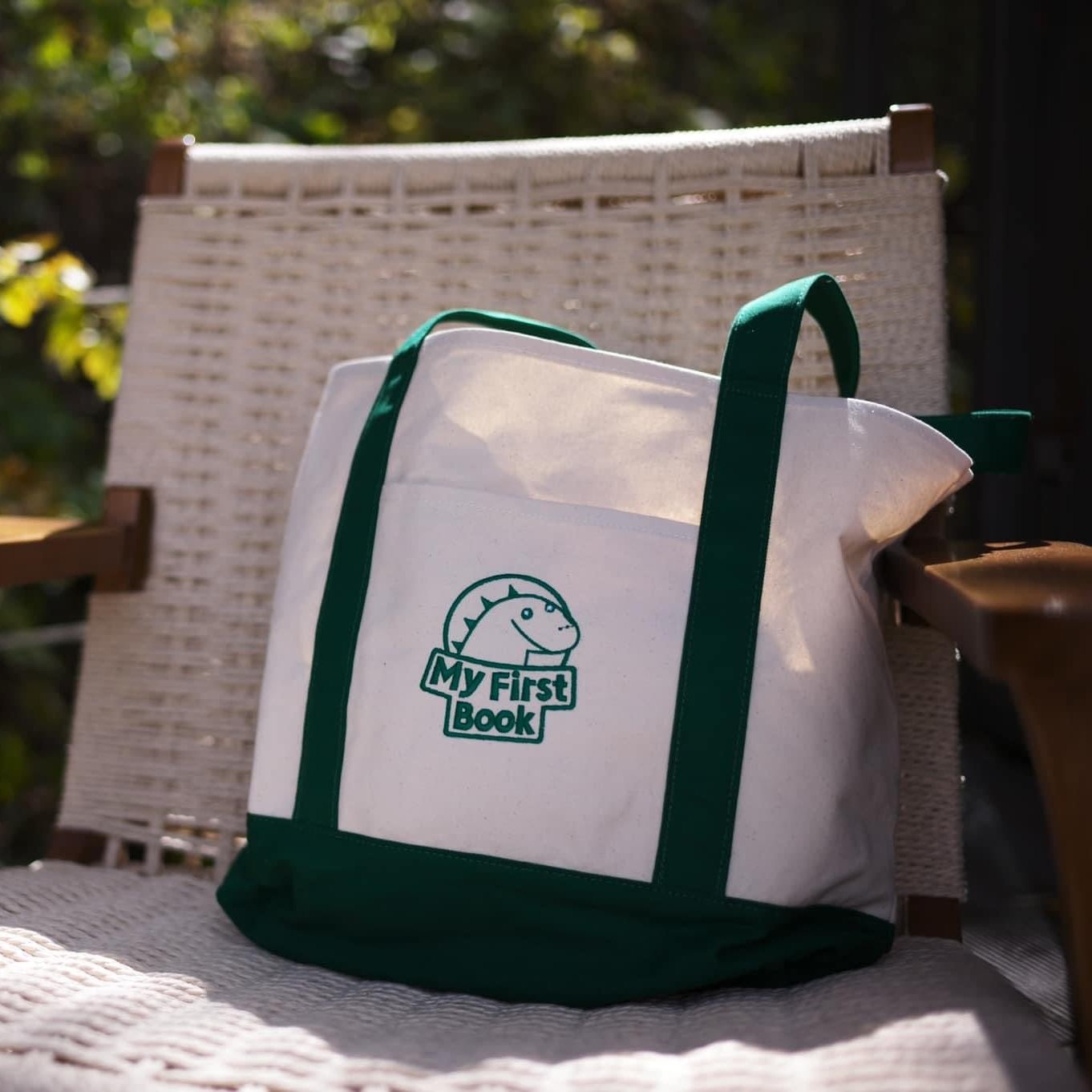 My First Book Tote Bag