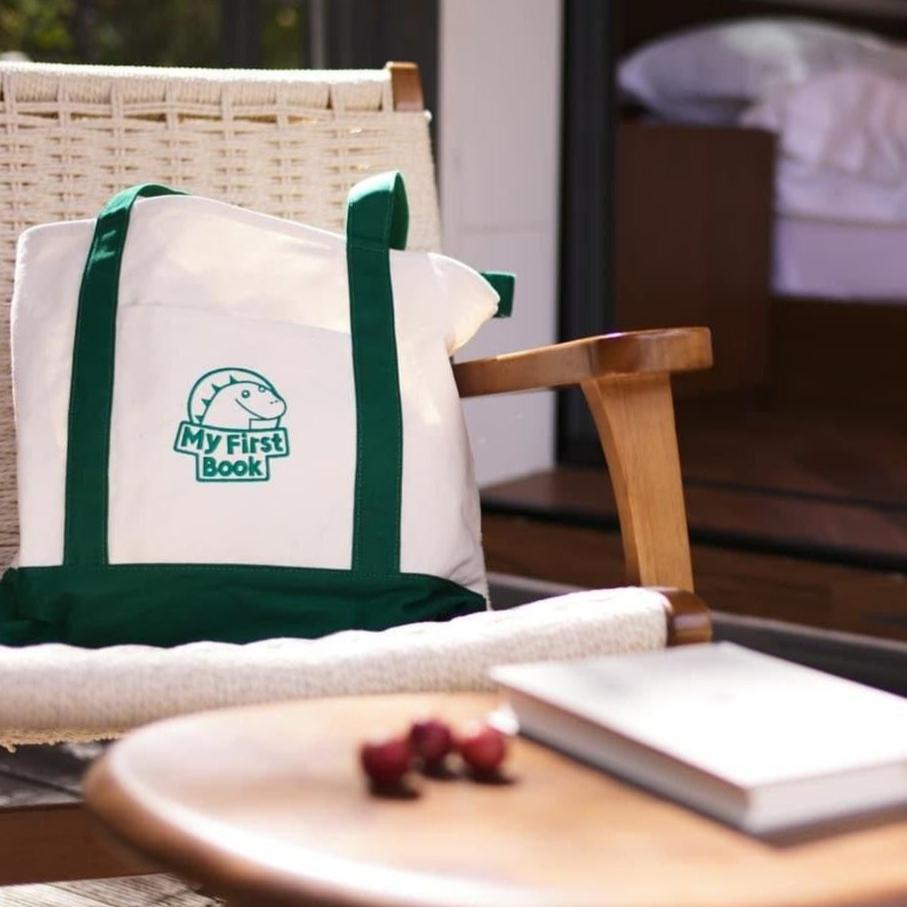 My First Book Tote Bag