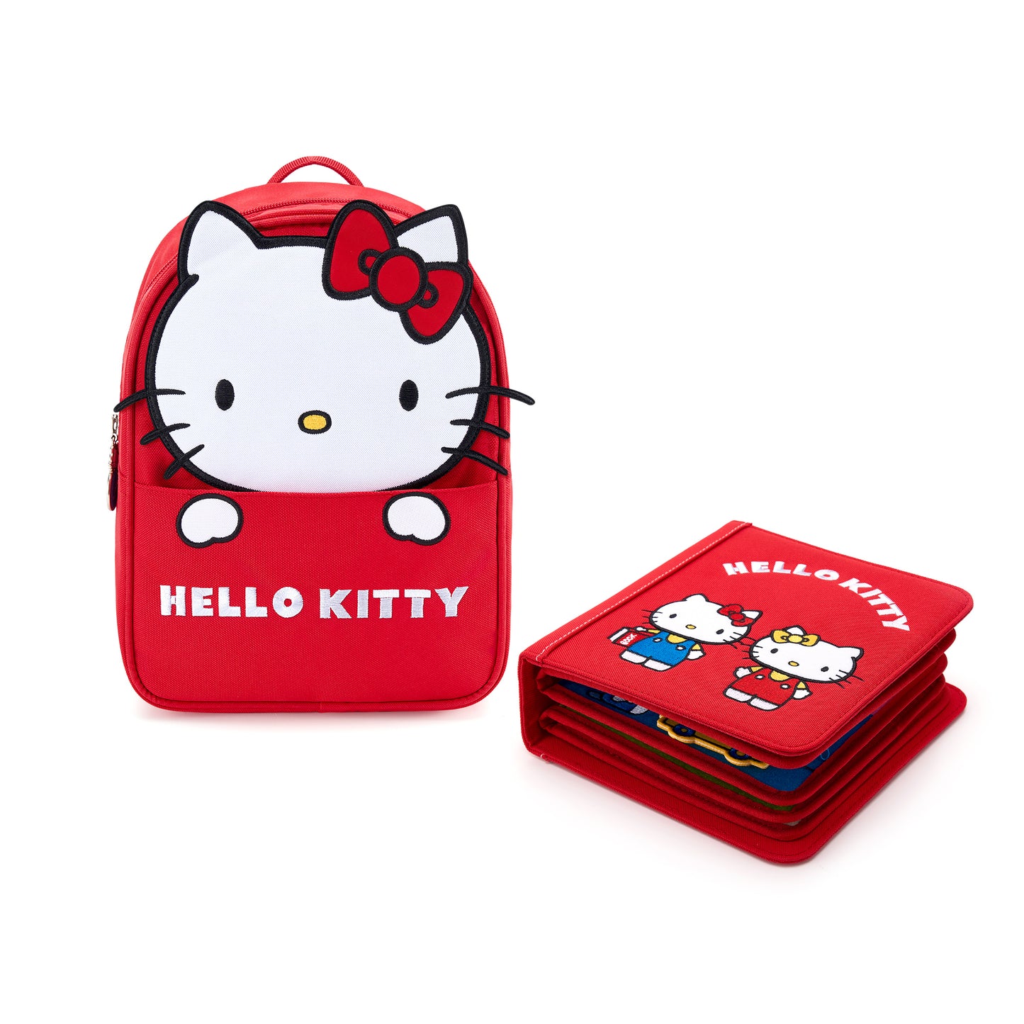 Hello Kitty Stoffbuch und Rucksack