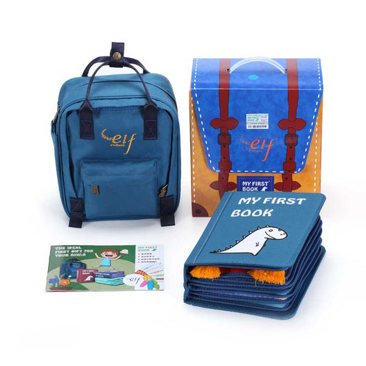 Quiet Book Erleuchtung inkl. Rucksack (blue)